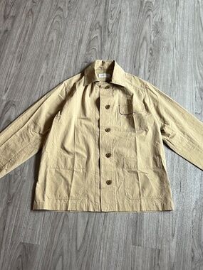 Mijeong Park Linen Blend Work Jacket (XS, NWT, Beige)